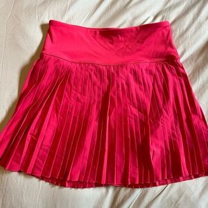 GAP Vibrant Pink Pleated Mini Skirt